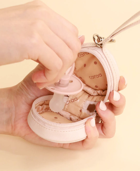 Caraa Baby Pacifier Pod Nylon in Clay