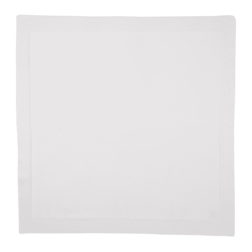 Bebe Sweeny PETIT SWEENY | Baby White Organic Cotton Knit Blanket