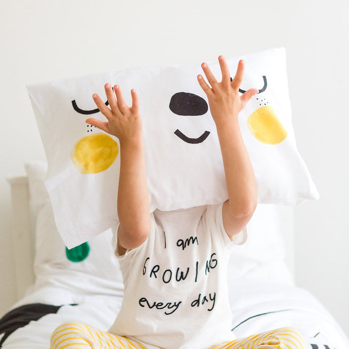 Rookie Humans 2-pack Happy Faces Standard Size Pillowcases