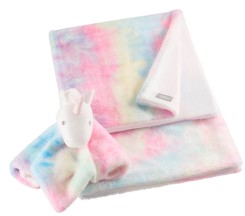 UGG Polar Tie Dye Unicorn Lovey and Blanket Gift Set