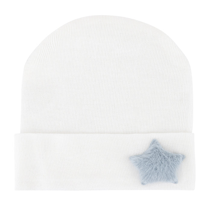 Ely's & Co. Newborn Hospital Hats - Blue & White