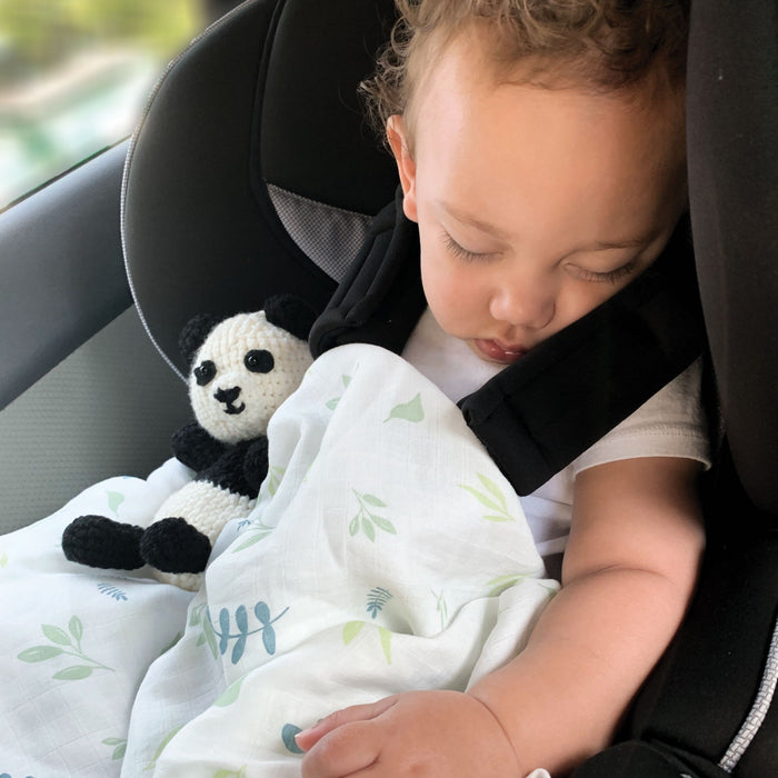 BedVoyage Panda Baby viscose from Bamboo Muslin Swaddle