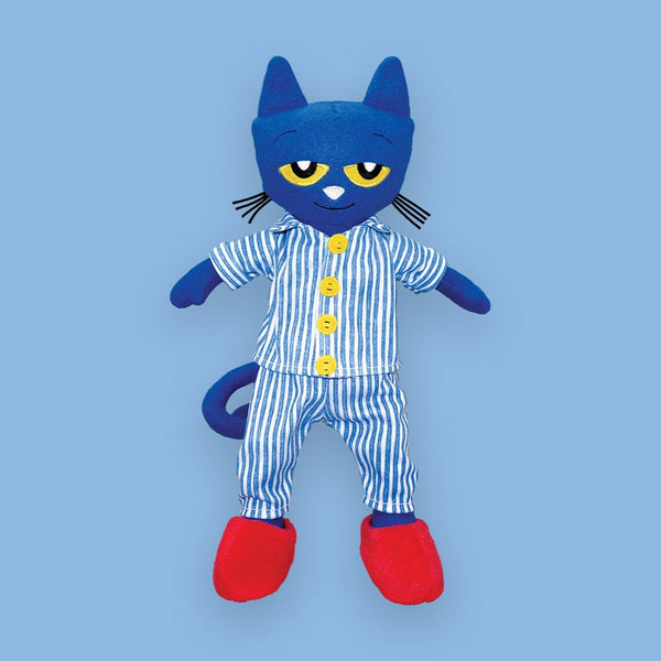 MerryMakers Pete the Cat Bedtime Blues Plush Doll