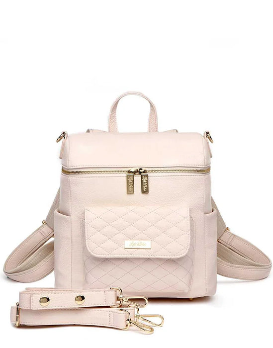 Luli Bebé Petit Monaco Diaper Bag | Pastel Pink