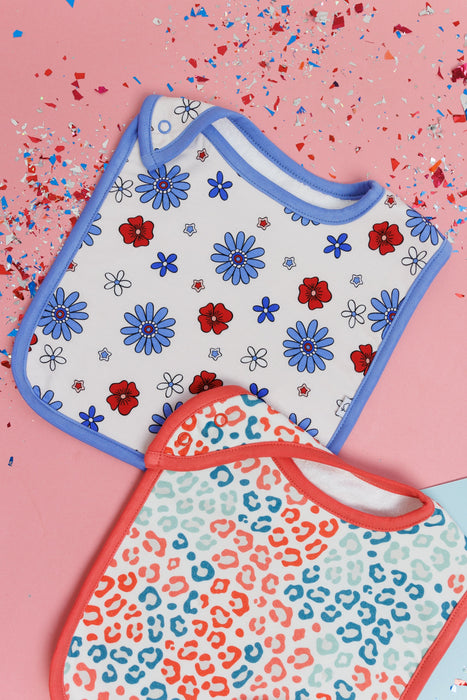 Dream Big Little Co Exclusive Freedom Blooms Dream Baby Bib 3-Pack
