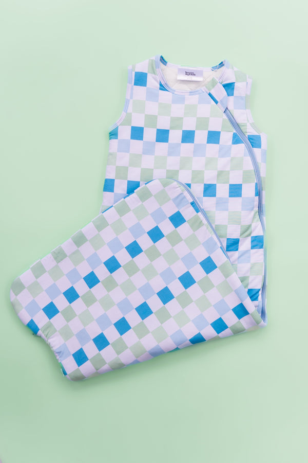 Dream Big Little Co High Tide Checkers Dream Sleep Sack