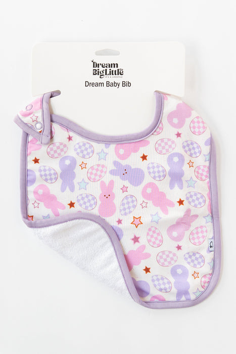 Dream Big Little Co Cotton Tail Cutie Dream Baby Bib