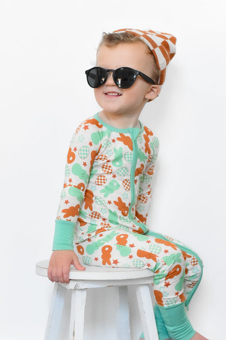 Dream Big Little Co WHAT'S UP PEEPS DREAM ROMPER