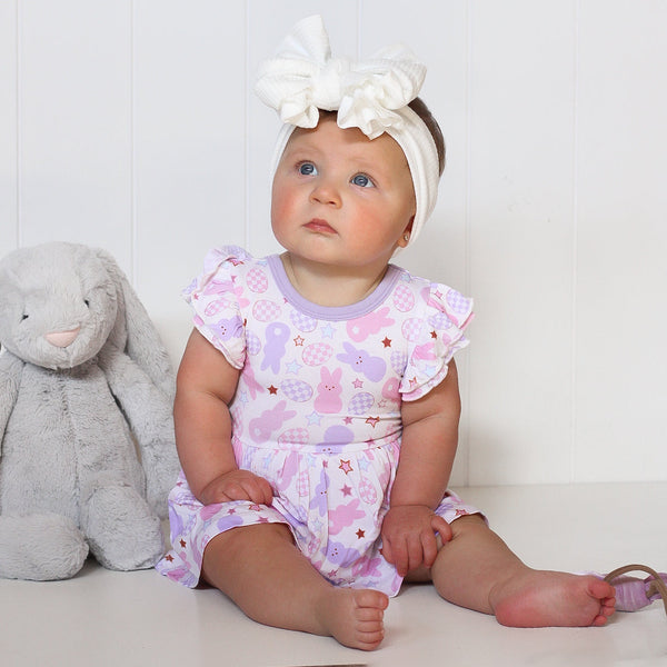 Dream Big Little Co COTTON TAIL CUTIE DREAM BODYSUIT DRESS