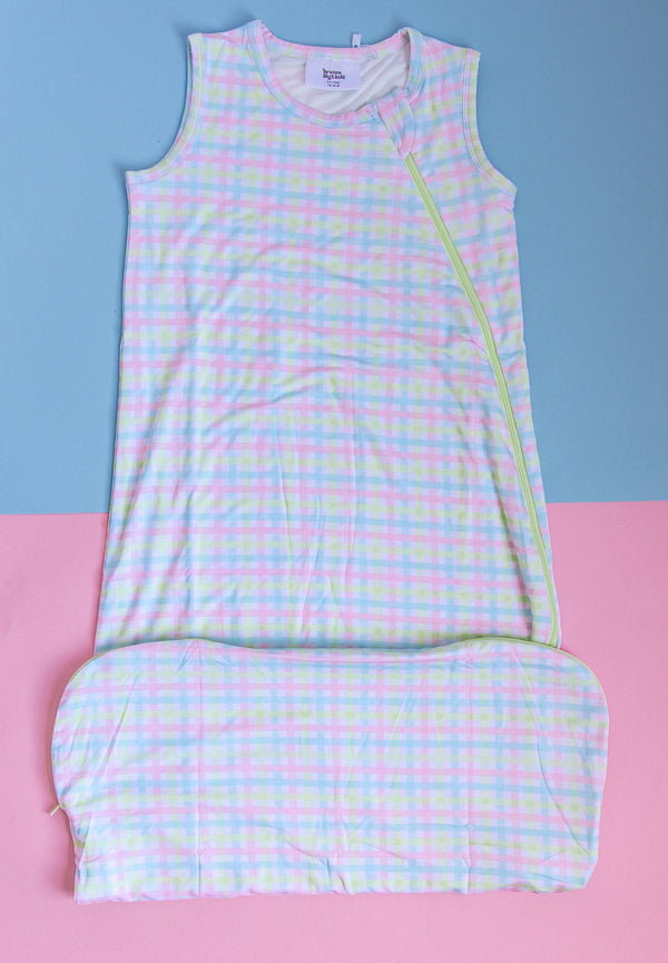 Dream Big Little Co Spring Gingham Dream Sleep Sack