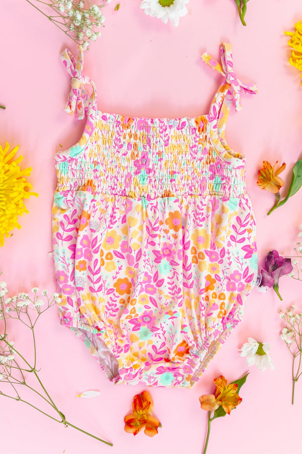 Dream Big Little Co Garden Treasures Dream Bubble Romper