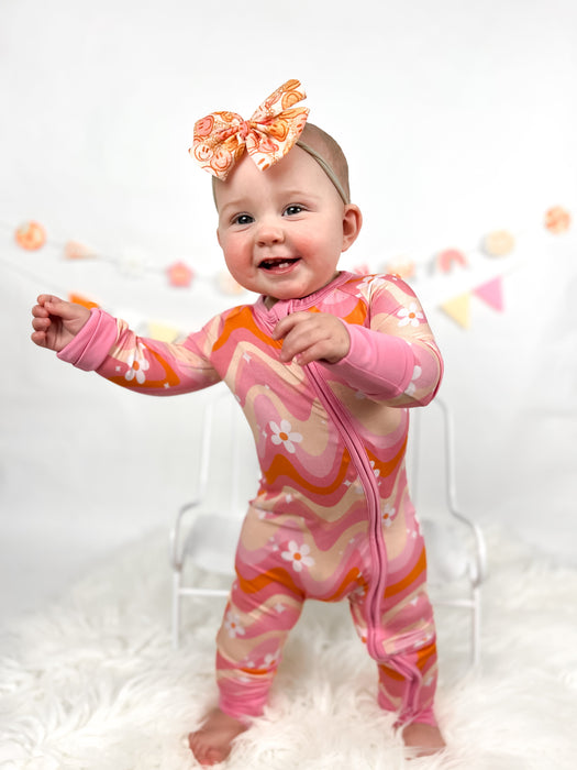 Dream Big Little Co GROOVY FLORAL DREAM ROMPER