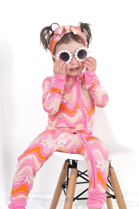 Dream Big Little Co GROOVY FLORAL DREAM ROMPER
