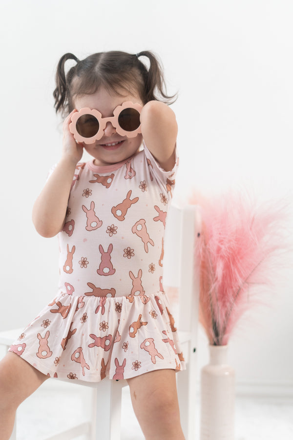 Dream Big Little Co HOPPY EASTER DREAM BODYSUIT DRESS