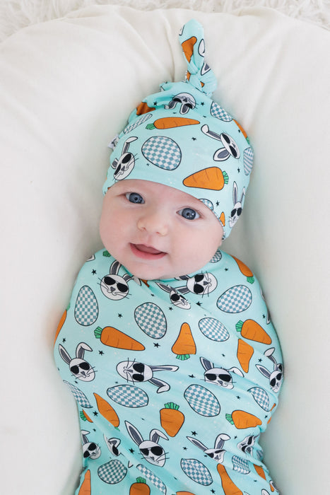 Dream Big Little Co RAD RABBIT DREAM SWADDLE & BEANIE