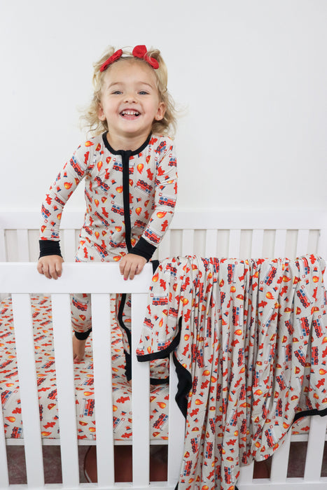 Dream Big Little Co STOP DROP AND ROLLZzz DREAM ROMPER