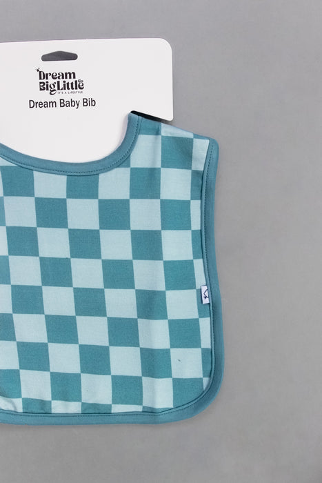 Dream Big Little Co STORMY CHECKERS DREAM BABY BIB