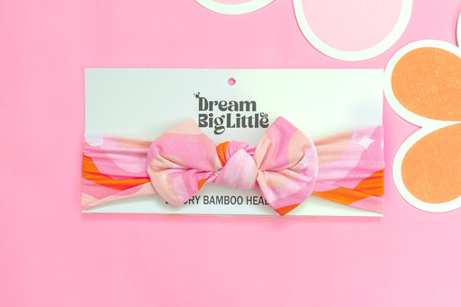 Dream Big Little Co GROOVY FLORAL DREAM BOW