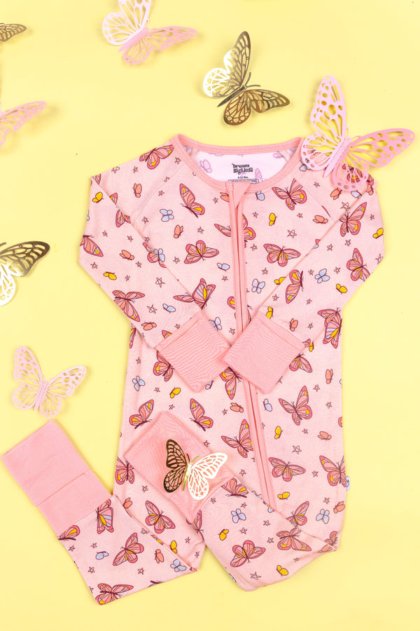 Dream Big Little Co CHASING BUTTERFLIES DREAM ROMPER