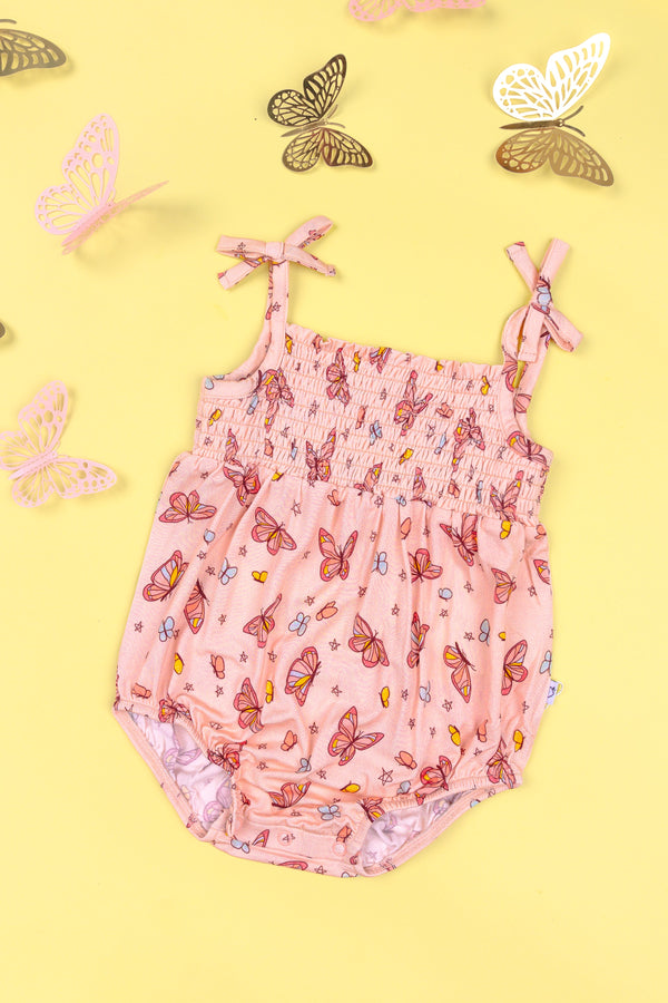 Dream Big Little Co Chasing Butterflies Dream Bubble Romper