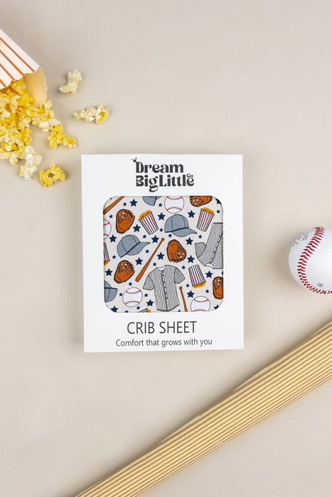 Dream Big Little Co HOME RUNZzz DREAM CRIB SHEET