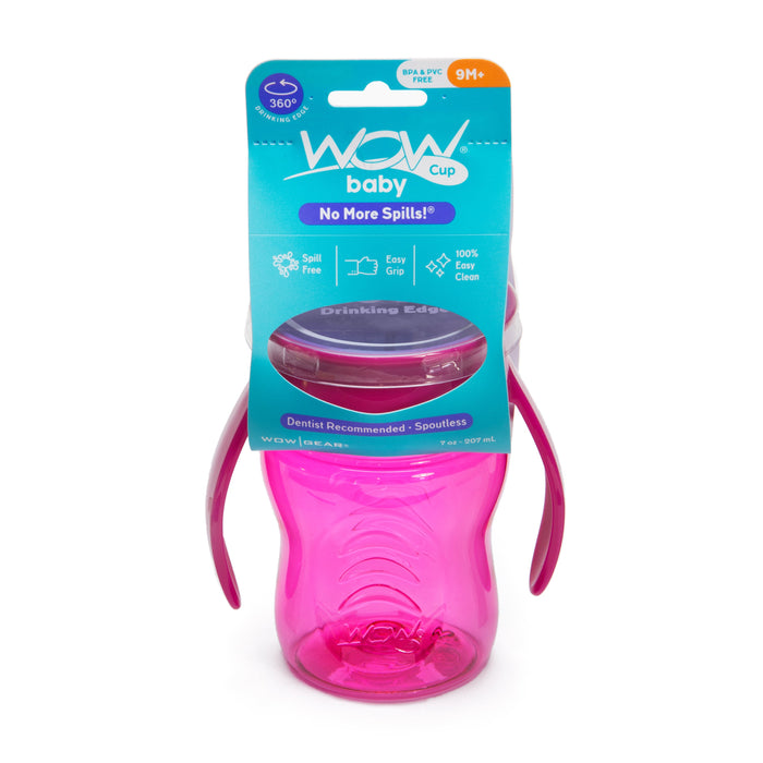 WOW CUP for Baby 360 Transition Cup - Pink, 7 oz. /207 ml