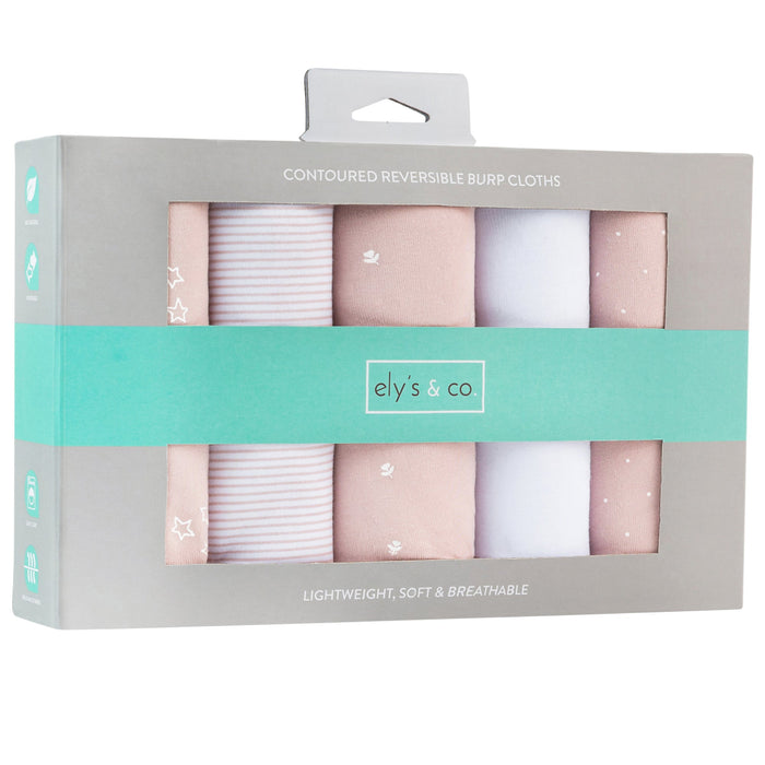 Ely's & Co. Reversible Burp Cloths