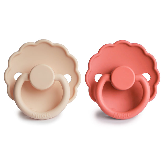 Mushie FRIGG Daisy Silicone Pacifier 2-Pack