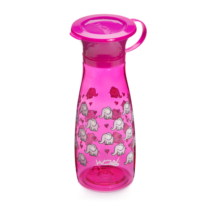 WOW CUP Mini - Pink Elephants, 12 oz/350 ml