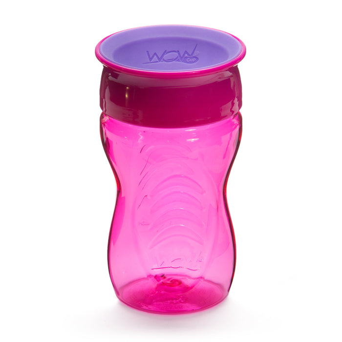 WOW CUP for Kids 360 Drinking Cup - Pink, 10 oz. /296 ml