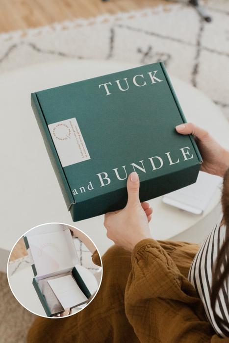 Tuck and Bundle Baby Wrap Limited Edition in Ocean