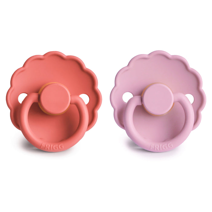 Mushie FRIGG Daisy Natural Rubber Pacifier 2-Pack