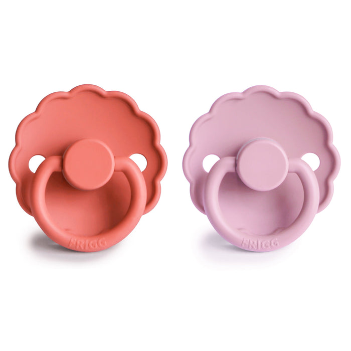 Mushie FRIGG Daisy Silicone Pacifier 2-Pack