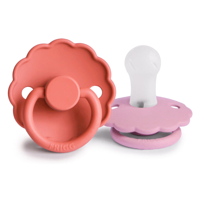 Mushie FRIGG Daisy Silicone Pacifier 2-Pack