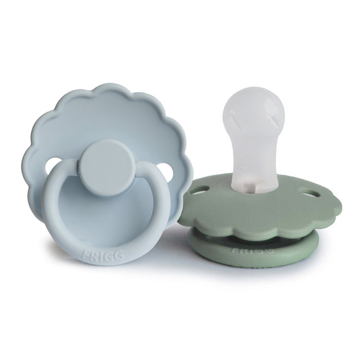 Mushie FRIGG Daisy Silicone Pacifier 2-Pack