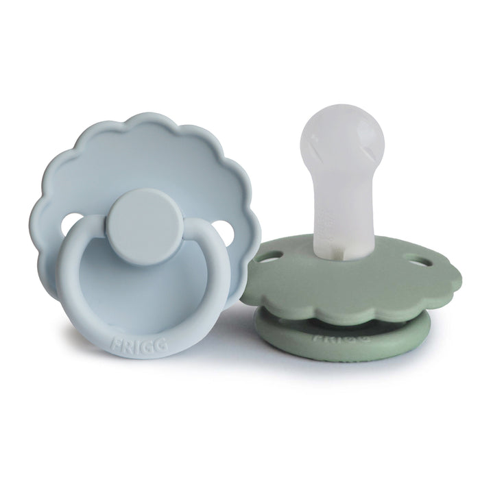 Mushie FRIGG Daisy Silicone Pacifier 2-Pack