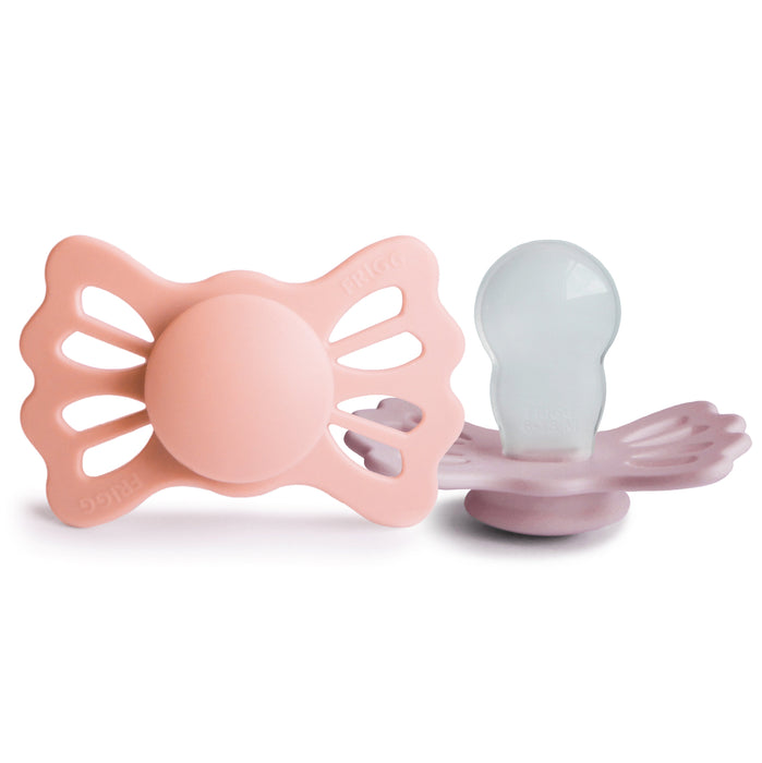 Mushie FRIGG Lucky Symmetrical Silicone Pacifier 2-Pack (6-18 Months)