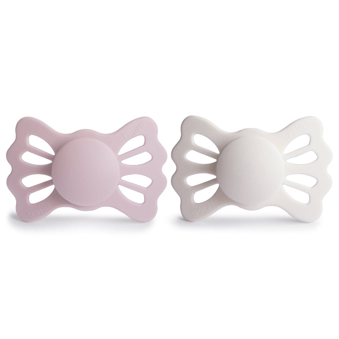 Mushie FRIGG Lucky Symmetrical Silicone Pacifier 2-Pack (6-18 Months)