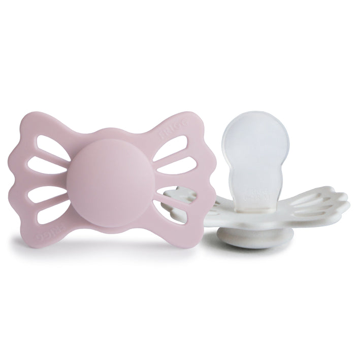 Mushie FRIGG Lucky Symmetrical Silicone Pacifier 2-Pack (6-18 Months)