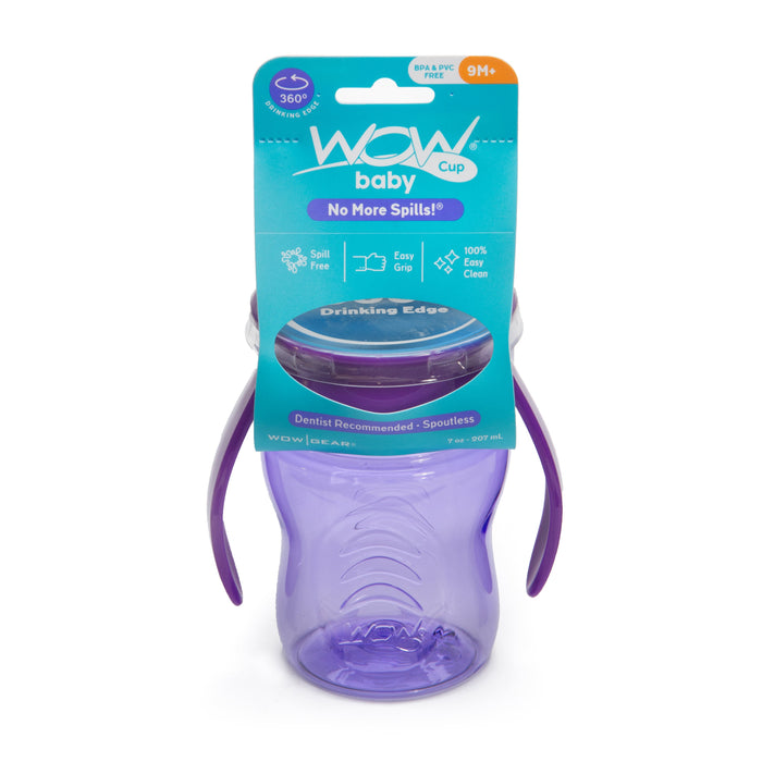 WOW CUP for Baby 360 Transition Cup - Purple, 7 oz. /207 ml