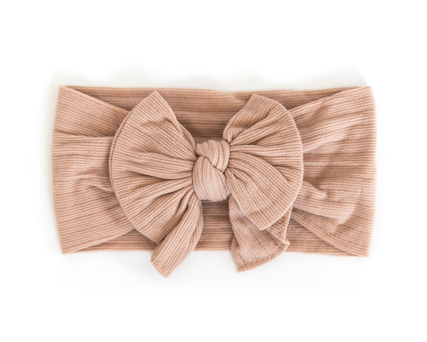 Reverie Threads Madeline Headband in Sandy Pink