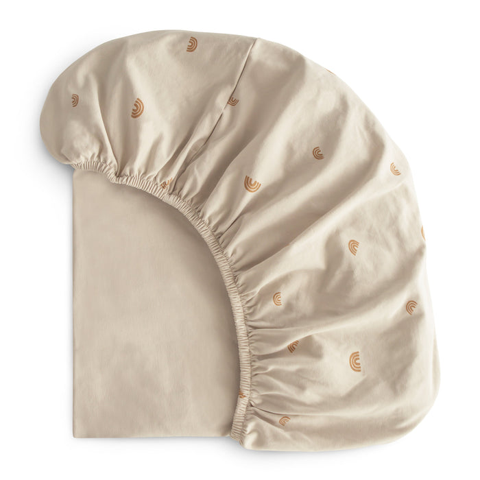 Mushie Stretchy Bassinet Sheet