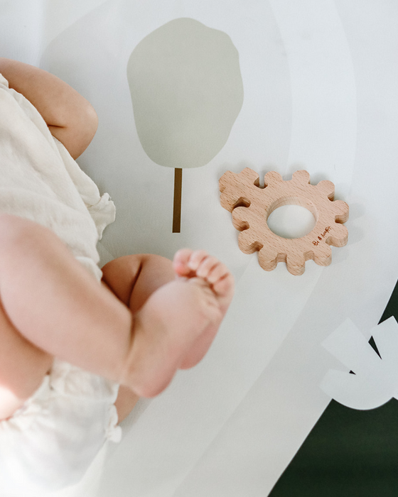 Be A Heart Baby's First Rosary Wooden Teether