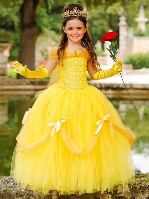 Mia Belle Girls Deluxe Magical Belle Halloween Costume