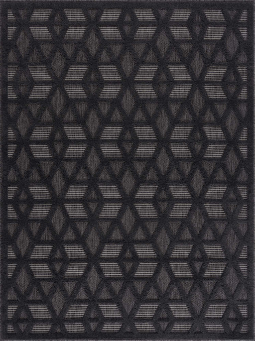 Hauteloom Nuri Black Outdoor Rug