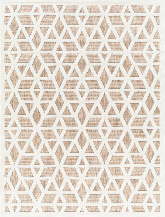 Hauteloom Nuri Tan Outdoor Rug