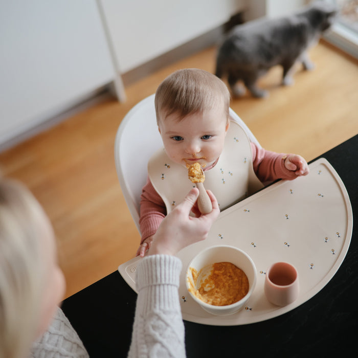 Mushie Silicone Baby Bib