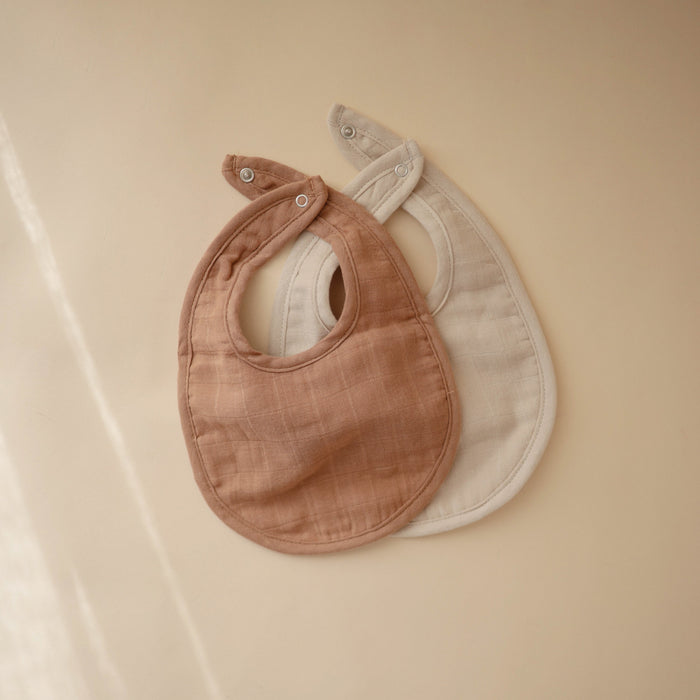 Mushie Muslin Bib 2-Pack