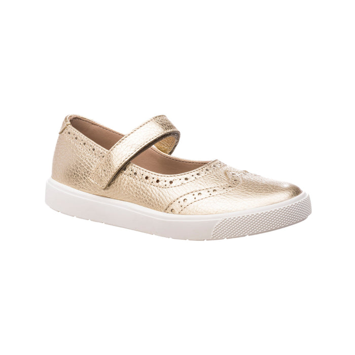 Elephantito Mary Jane Sneaker Gold