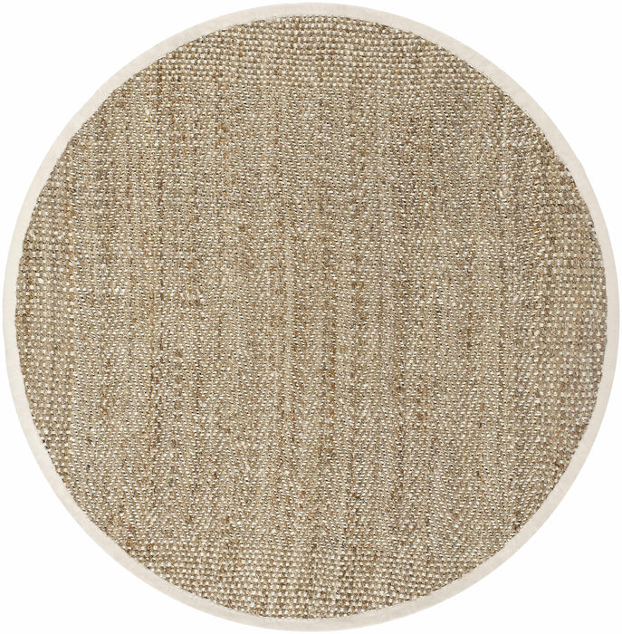 Hauteloom Dinah Natural Textured Jute Rug